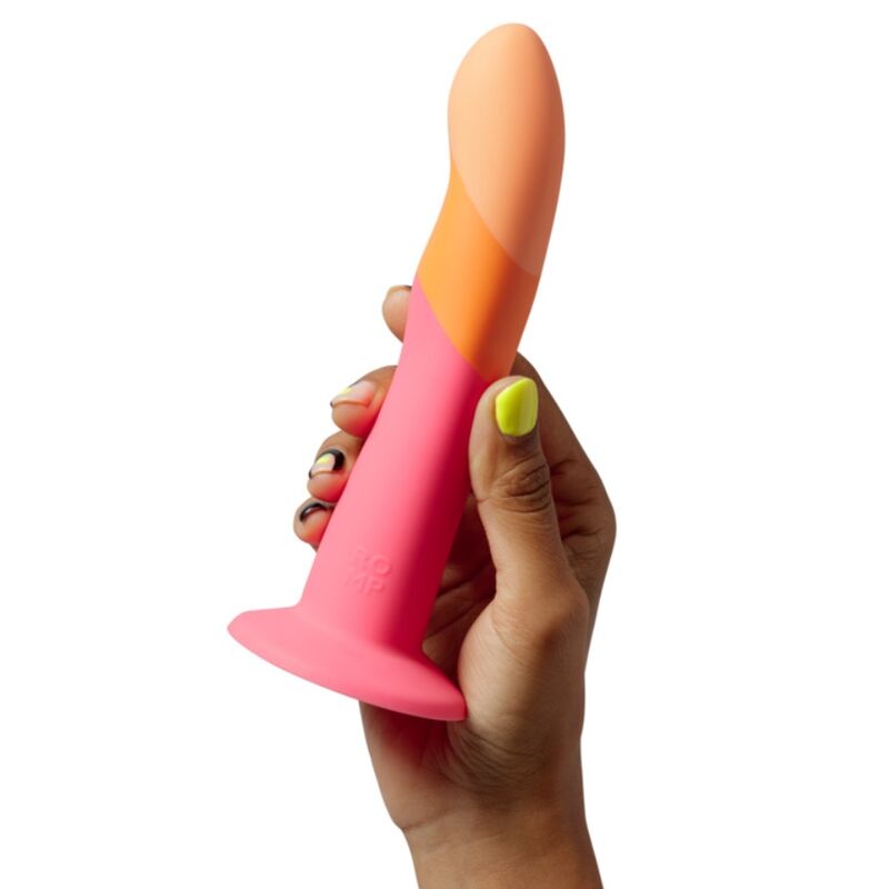 ROMP - DIZI DILDO DE SILICONE COM VENTOSA TRICOLOR 18 CM 2 Romp - dizi dildo de silicone com ventosa tricolor 18 cm - image 2