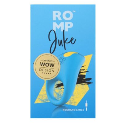 Romp - juke anel peniano de silicone com vibrador para estimulação clitórica romp caliente. Pt