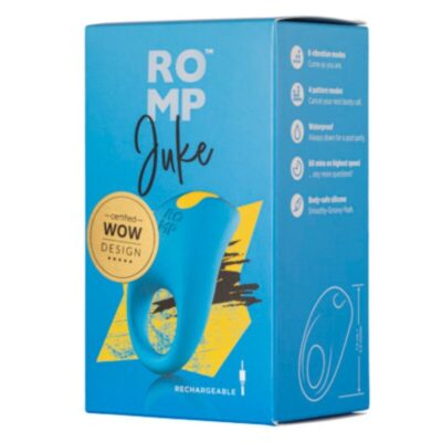 Romp - juke anel peniano de silicone com vibrador para estimulação clitórica romp caliente. Pt