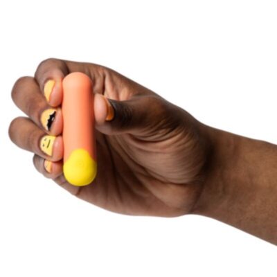 Romp - riot multifuncional vibratório bullet laranja + amarelo romp caliente. Pt