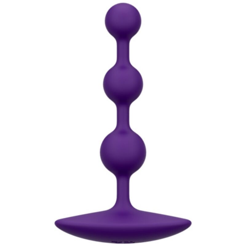 ROMP - AMP CONTAS ANAL DE SILICONE FLEXÍVEIS ROXAS 12,5 CM ROXAS 1 Romp - amp contas anal de silicone flexíveis roxas 12,5 cm roxas