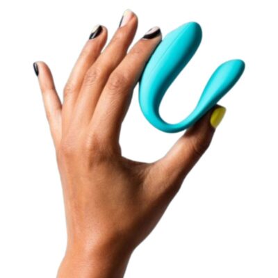 Romp - join juntem-se ao vibrador para casais turquesa romp caliente. Pt