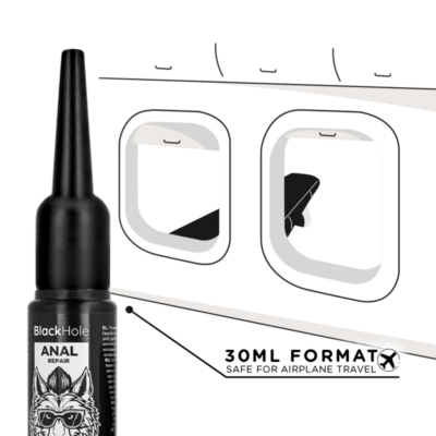 Black hole - aplicador de lubrificante anal tamanho p 30 ml black hole caliente. Pt