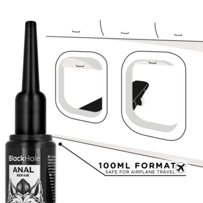 Black hole - aplicador de lubrificante anal tamanho g 100 ml black hole caliente. Pt