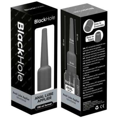 Black hole - aplicador de lubrificante anal tamanho g 100 ml black hole caliente. Pt