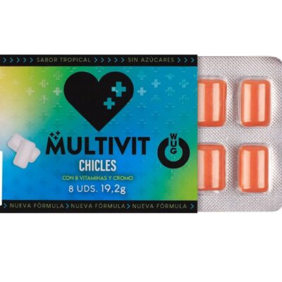 Alternative view of WUG MULTIVIT - MULTIVITAMÍNICO FUNCIONAL SABOR TROPICAL, 8 UNIDADES EM CARTELA