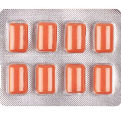 Wug multivit - multivitamínico funcional sabor tropical, 8 unidades em cartela wug gum caliente. Pt