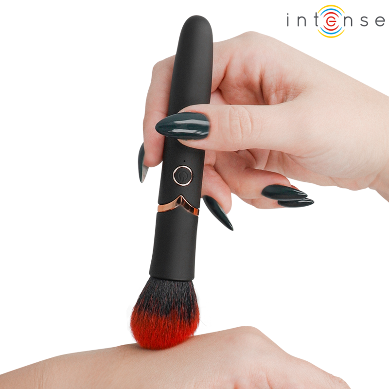 INTENSE - EMILIA ESCOVA VIBRATÓRIA 10 VIBRAÇÕES 16 CM 5 Intense - emilia escova vibratória 10 vibrações 16 cm - image 5