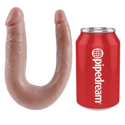 King cock - dildo de dupla penetrao 12. 7 cm natural king cock caliente. Pt