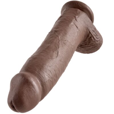 KING COCK - 12 DILDO CASTANHO COM BOLAS 30.48 CM 9 King cock - 12 dildo castanho com bolas 30. 48 cm king cock caliente. Pt