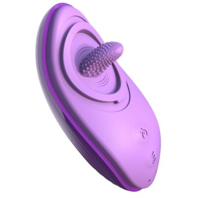 Fantasy for her - língua divertida de silicone roxa fantasy for her caliente. Pt