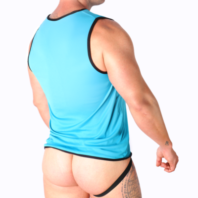 Macho - t-shirt azul s/m - image 3