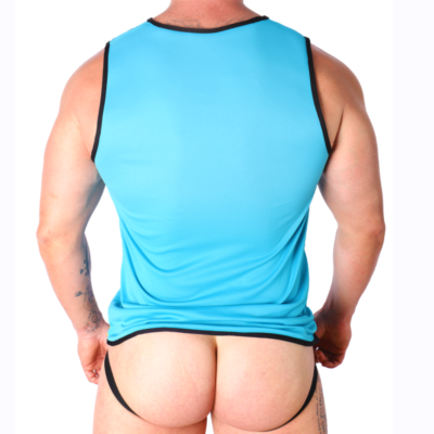 Macho - t-shirt azul s/m - image 4