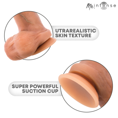 Mr intense - bruce s dildo de silicone com testículos 17,8 cm -ø- 4 cm - image 6