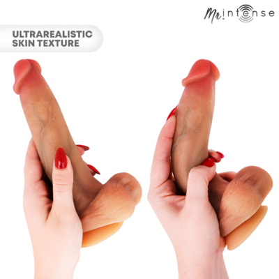 Alternative view of MR INTENSE - BRUCE M DILDO DE SILICONE COM TESTÍCULOS 20 CM -Ø- 4,5 CM