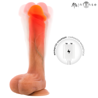 Alternative view of MR INTENSE - BRADLEY VIBRADOR DE SILICONE COM EFEITO DE AQUECIMENTO E CONTROLE REMOTO 21 CM - Ø - 4,2 CM