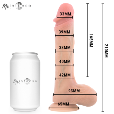 Mr intense - bradley vibrador de silicone com efeito de aquecimento e controle remoto 21 cm - ø - 4,2 cm - image 9