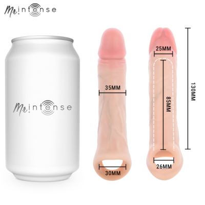 Mr intense - capa de silicone para pênis simon s 13 cm -ø- 4 cm mr. Intense penis accessories caliente. Pt