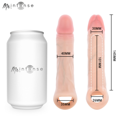 Mr intense - simon m capa de silicone para pênis 14,5 cm -ø- 4 cm mr. Intense penis accessories caliente. Pt