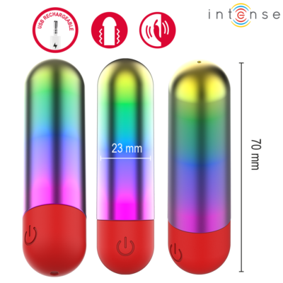 Intense - debbie rainbow clitoris vibratório bullet - image 4