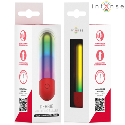 Intense - debbie rainbow clitoris vibratório bullet - image 6