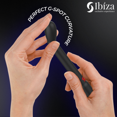 Ibiza - vibrador de ponto g preto com vibração ibiza technology caliente. Pt