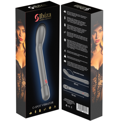 Ibiza - vibrador de ponto g preto com vibração ibiza technology caliente. Pt