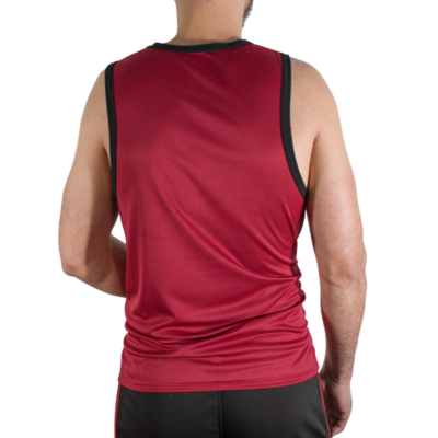 Macho - cmv003 camiseta de ginástica marrom tamanho s/m - image 3