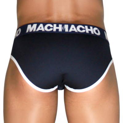 Macho - mch008 azul marinho clássico slip s - image 3