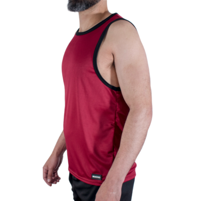 Alternative view of MACHO - CMV003 CAMISETA DE GINÁSTICA MARROM TAMANHO L/XL