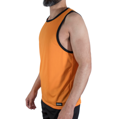 Alternative view of MACHO - CMV005 CAMISETA LARANJA PARA ACADEMIA TAMANHO G/GG