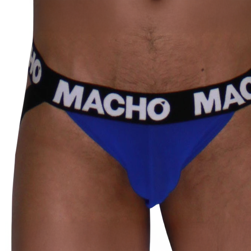 MACHO - MACHO - MX28AZ BLUE JOCK GRILLE L 2 Macho - macho - mx28az blue jock grille l - image 2