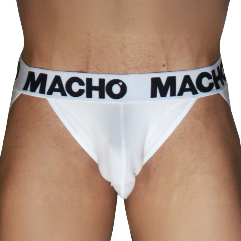 MACHO - MX29BL JOCK BRANCO + BRANCO M 1 Macho - mx29bl jock branco + branco m