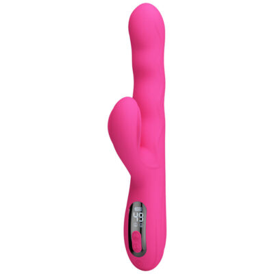 Pretty love - vibrador coelho multifuncional de inverno com display de led rosa - image 6