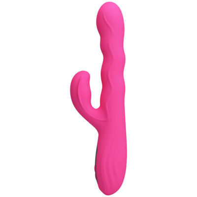 Pretty love - vibrador coelho multifuncional de inverno com display de led rosa - image 4