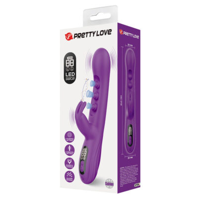 Pretty love - vibrador sabien rabbit com estimulação por toque e led roxo - image 11