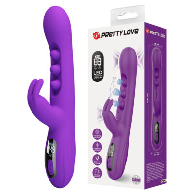 Alternative view of PRETTY LOVE - VIBRADOR SABIEN RABBIT COM ESTIMULAÇÃO POR TOQUE E LED ROXO