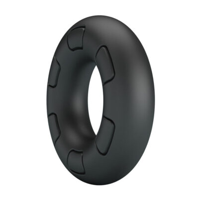 Crazy bull - anel peniano de silicone super macio bertram preto crazy bull caliente. Pt