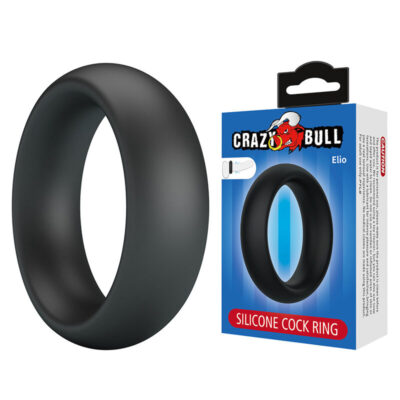CRAZY BULL - ELIO ANEL PENIANO DE SILICONE PRETO