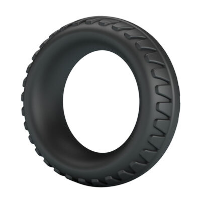Alternative view of CRAZY BULL - ANEL PENIANO DE SILICONE TEXTURIZADO MERRITT PRETO