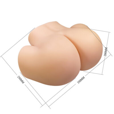 Crazy bull - vivian masturbador vibratório duplo vaginal e anal flesh crazy bull caliente. Pt