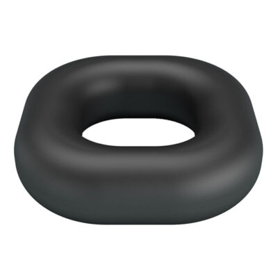 Crazy bull - anel peniano de silicone super macio walden preto crazy bull caliente. Pt