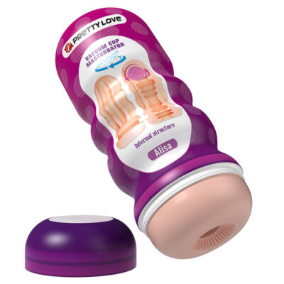 Alternative view of PRETTY LOVE - MASTURBADOR VAGINAL COM VENTOSA E TEXTURAS INTERNAS