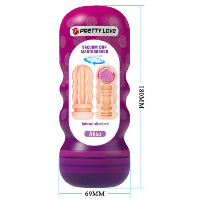 Pretty love - masturbador vaginal com ventosa e texturas internas bodies & masturbators caliente. Pt