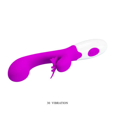 Pretty love - butterfly kiss vibrador coelho com 30 funções roxo - image 6