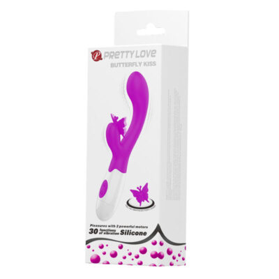 Pretty love - butterfly kiss vibrador coelho com 30 funções roxo - image 11