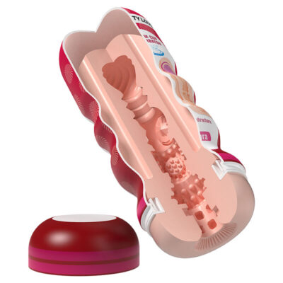 Pretty love - masturbador vaginal flora com ventosa e texturas internas bodies & masturbators caliente. Pt