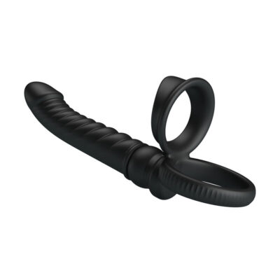 Pretty love - vibrador anal merritt com anel e vibração preto for him caliente. Pt