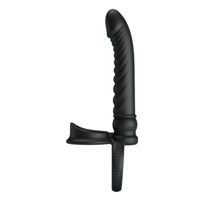 Pretty love - vibrador anal merritt com anel e vibração preto for him caliente. Pt