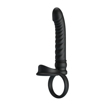 Pretty love - vibrador anal merritt com anel e vibração preto for him caliente. Pt